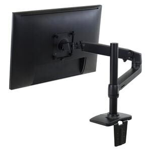 LX Premium Monitor Arm, Single Monitor Desk Mount – fits Flat Curved, New Oob